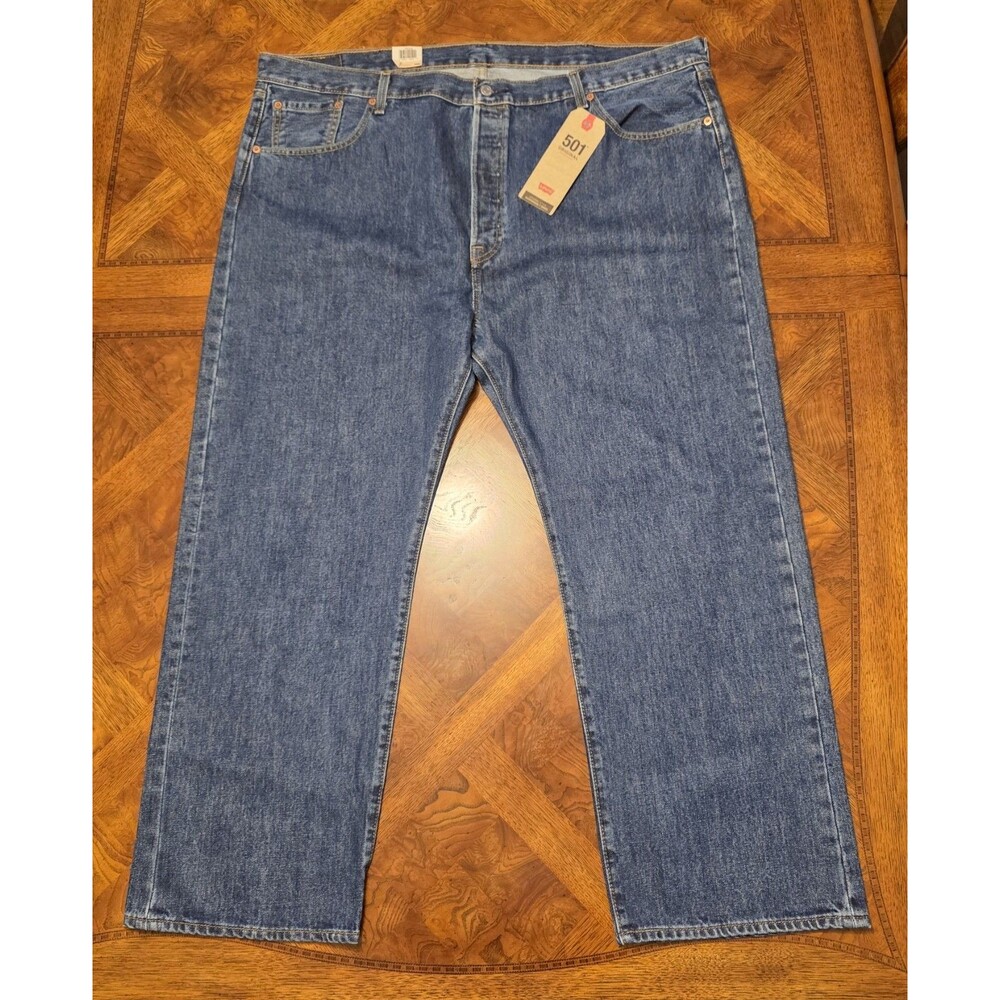 Levi's Men's 501 Original Fit Straight Leg Jeans Big & Tall 46 x 29 - NEW
